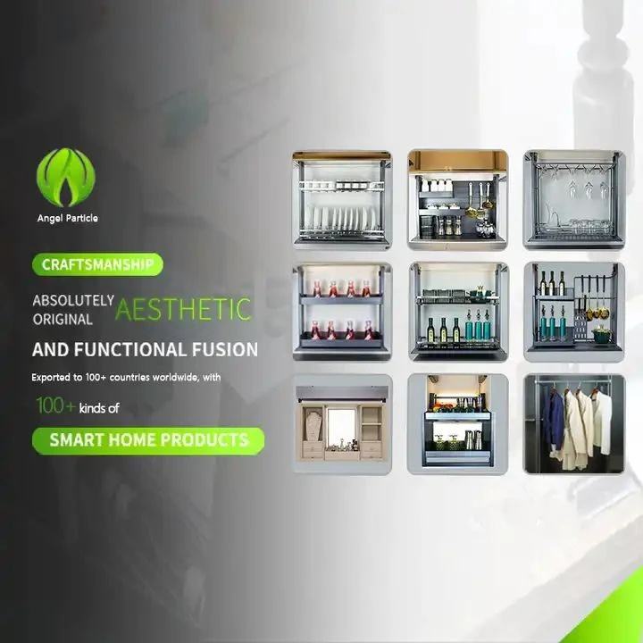 Smart Kitchen Hardware Cabinet Lift Custom Lift Cabinet